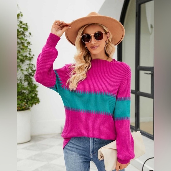 Winter is Coming Contrast Sweater - Picture 3 of 5